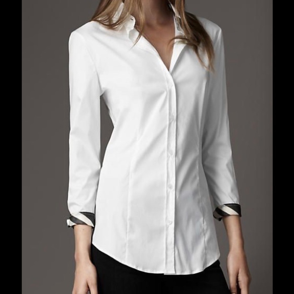 Burberry  96% cotton shirt